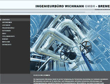 Tablet Screenshot of ib-wichmann.de